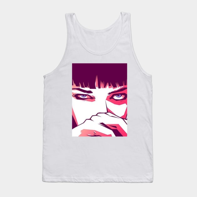 Mia Wallace Tank Top by tshirtart